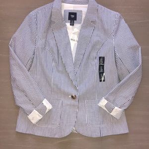 Gap Seersucker Blazer
